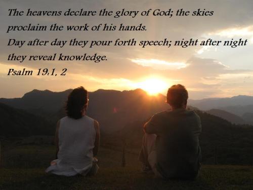 the heavens declare